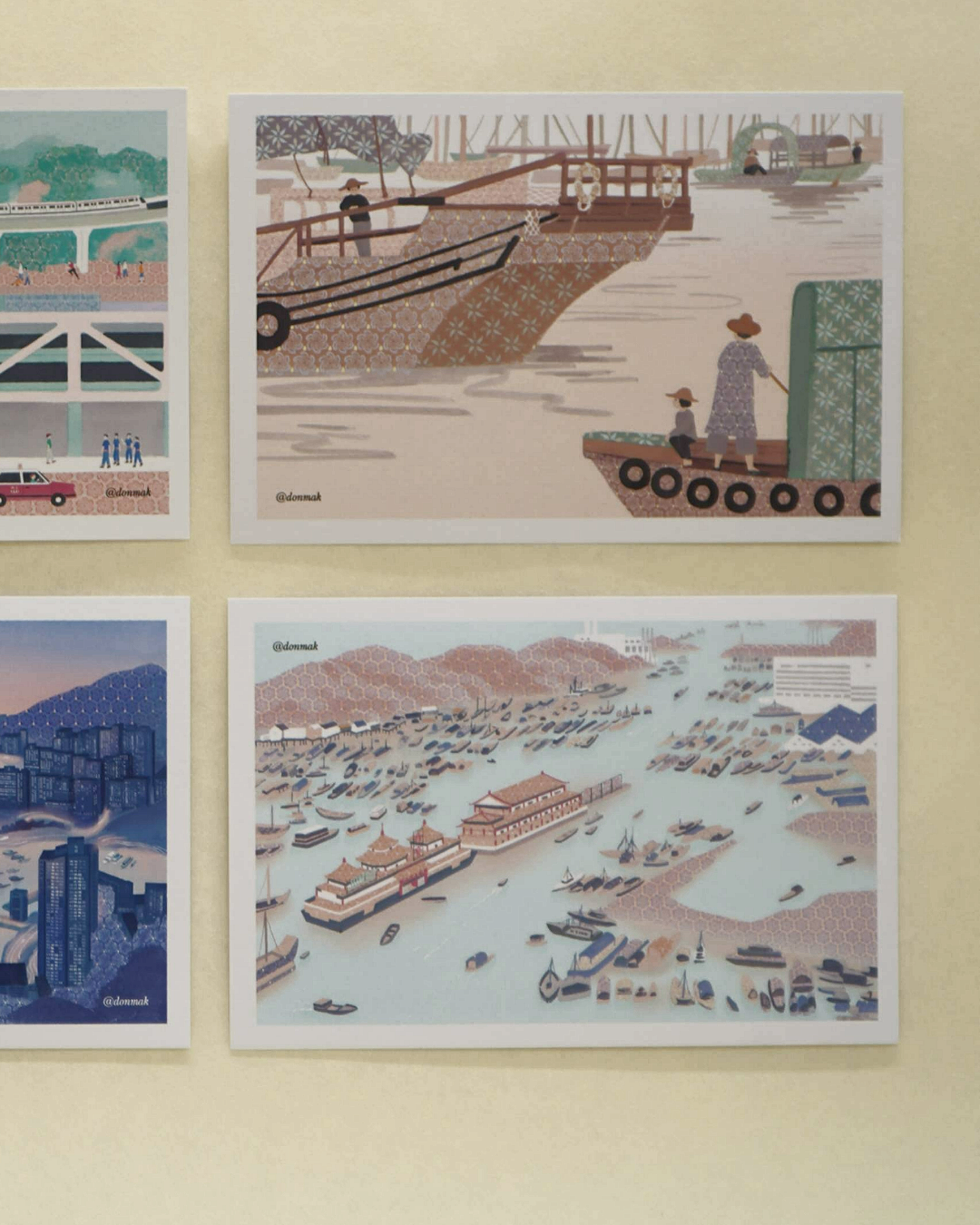 the Arca Postcard x4 by Don Mak