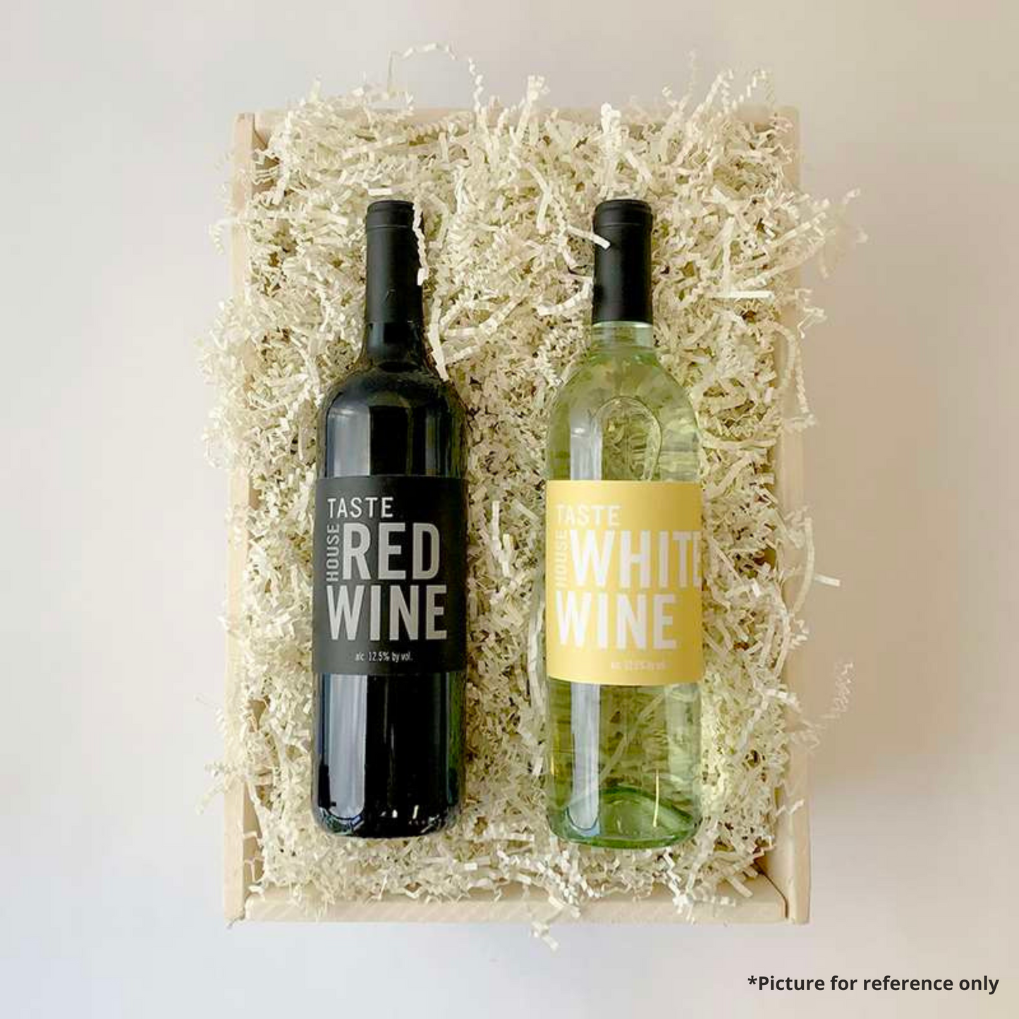 2 bottles of house red or white wine