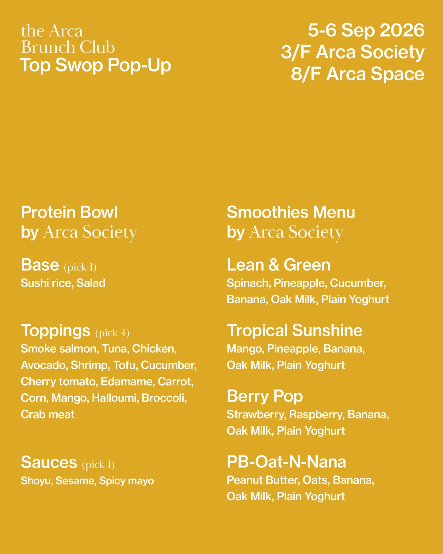 Vintage Market Hong Kong: Top Swop Pop-up at the Arca Brunch Club | 5-6 Sept