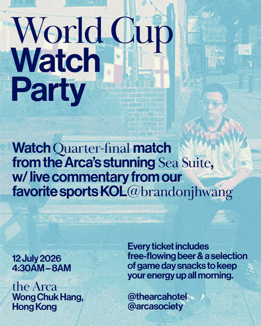Our World of Football: World Cup Series | Watch Party with Brandon Jin Hwang & Free-flow Beer