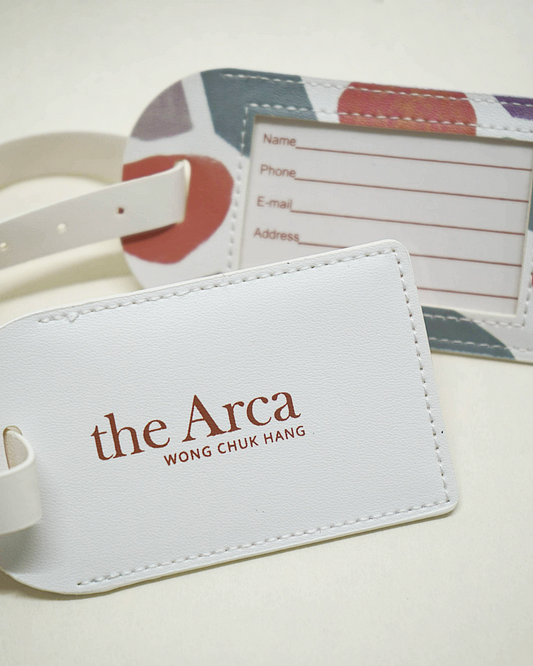 the Arca Luggage tag