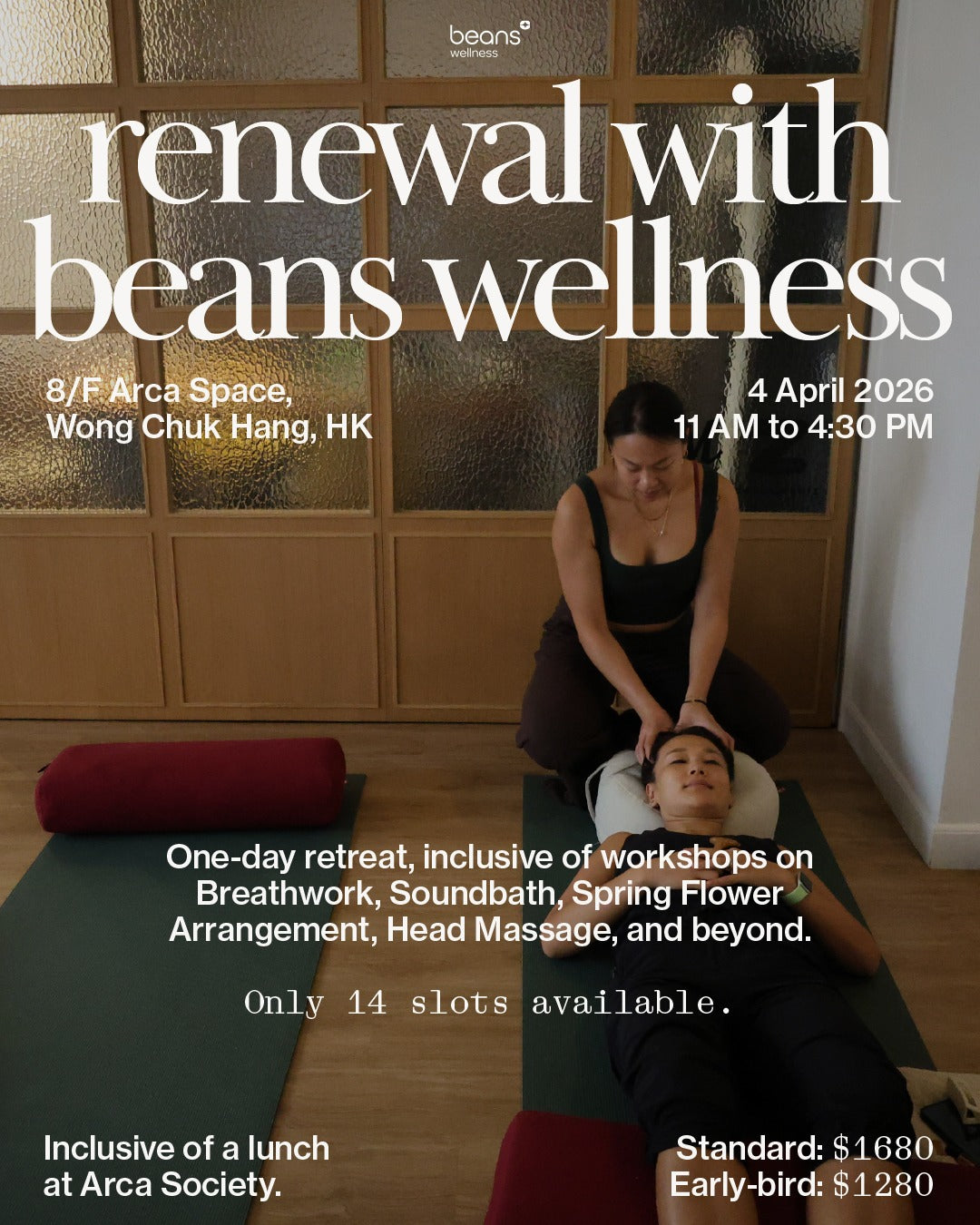 [Early Bird] Spring Renewal Day Retreat with Beans Wellness